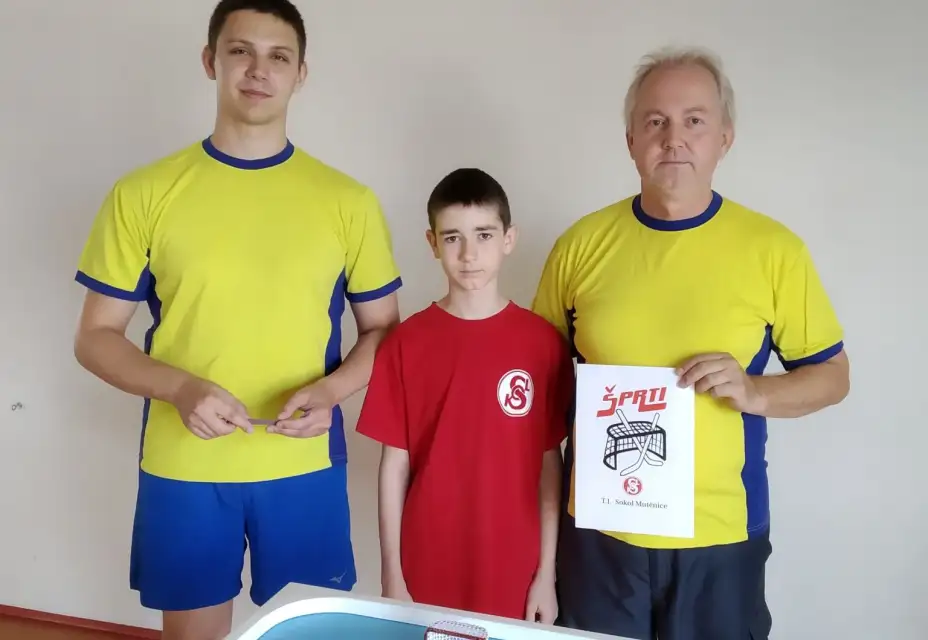 Vývoj Šprtů na týmových fotografiích